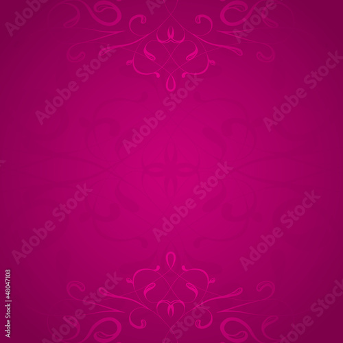 Retro styled pink vector background