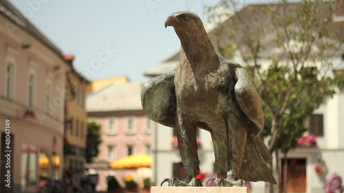 Eagle shaped statue, Villach