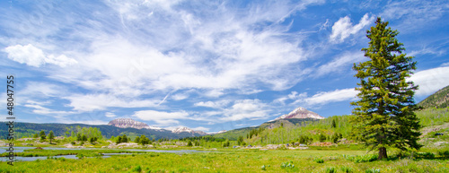 Beaver Lagoon in the San Juan Mountains of Colorado