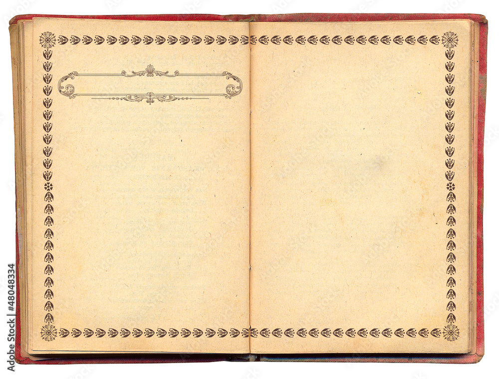 Fototapeta premium Old book