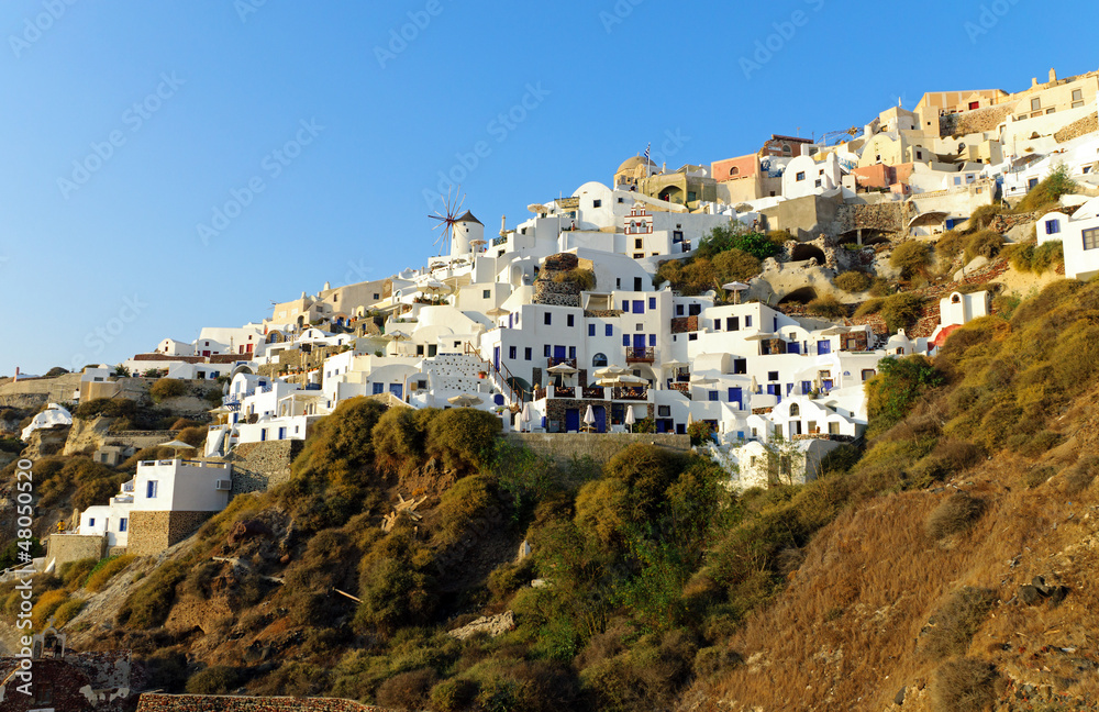 The lovely village of Oia on Santorini