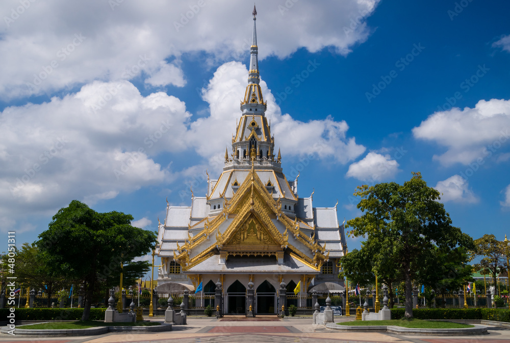Naklejka premium Wat Sothon Wararam Woravihan