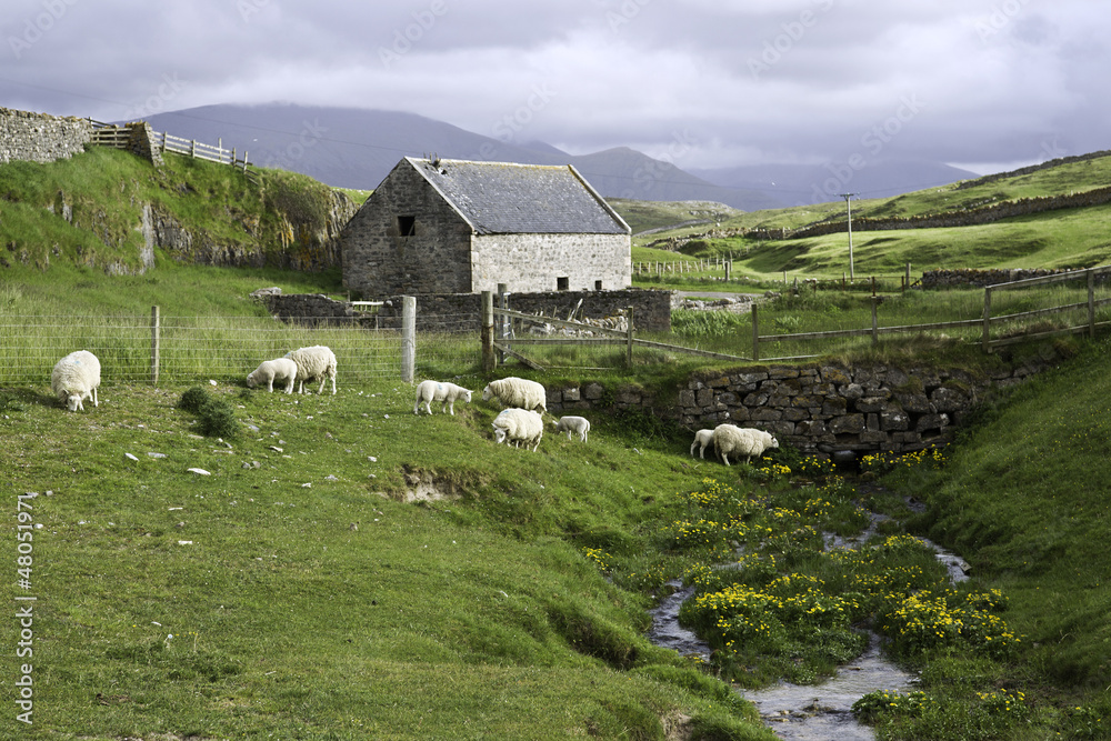 highland romantik in durness - schottland highland romantik in durness - schottland