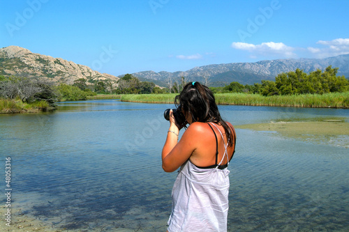 photographie étang d'ostriconi, Corse