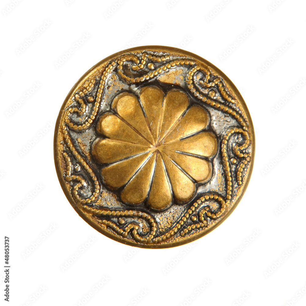 Old decorative button