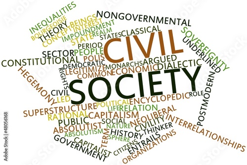 Word cloud for Civil society photo