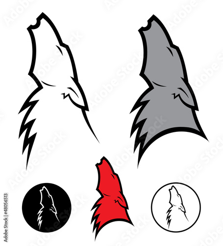 Howling wolf