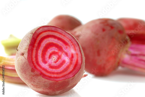 Candy striped beets