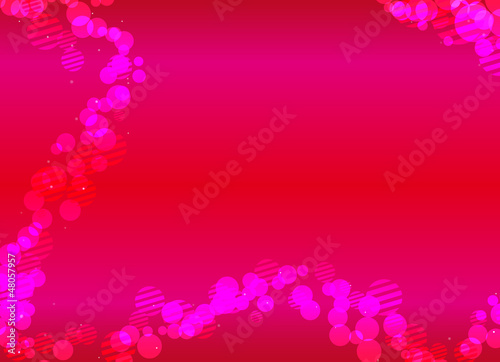 Abstract red background with circular effect