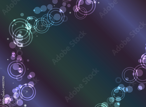 Abstract colorful background with circular effect