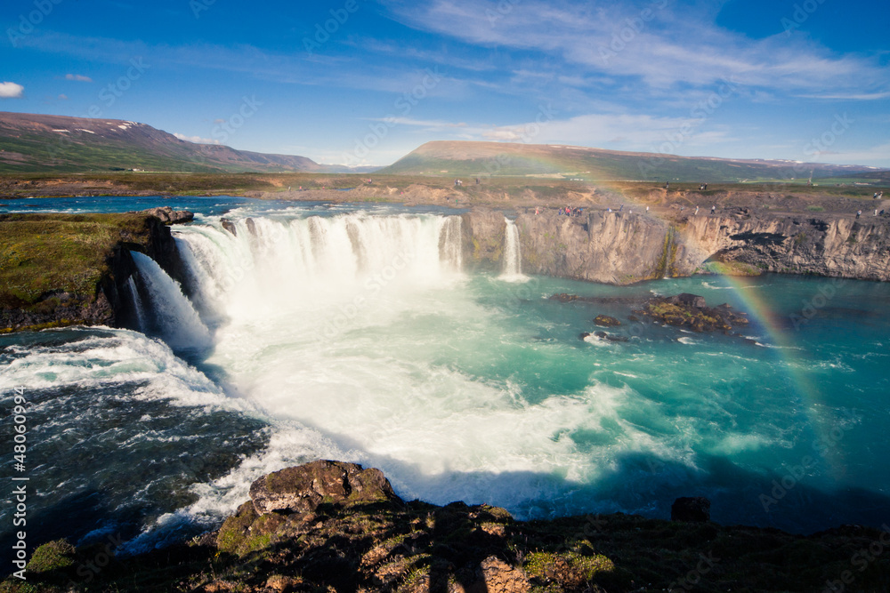 Fototapeta premium Wasserfall Godafoss II