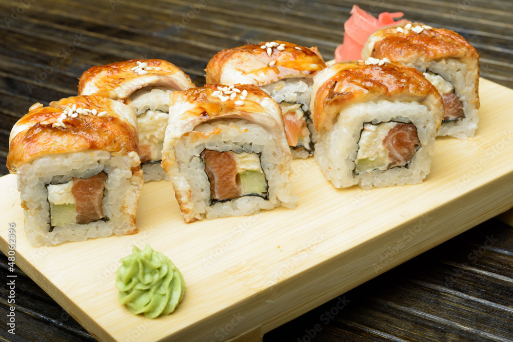 Sushi- refreshment vegetarian Sushi- refreshment vegetarian