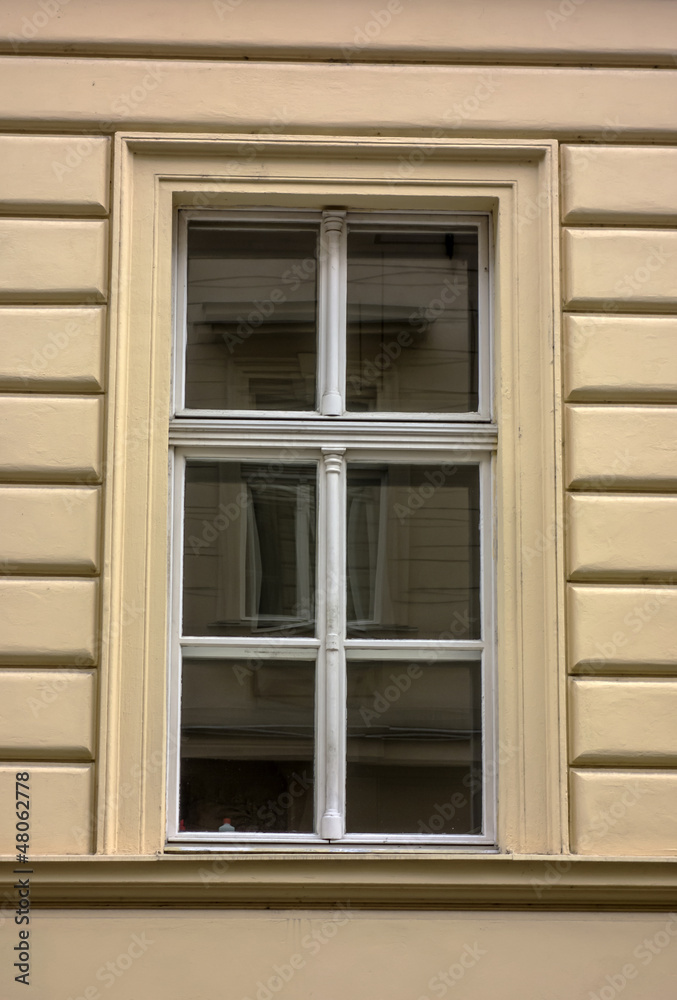 Old building window