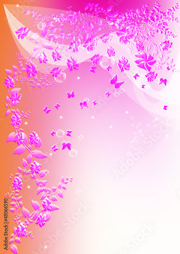 Abstract colorful  background.Spa concept