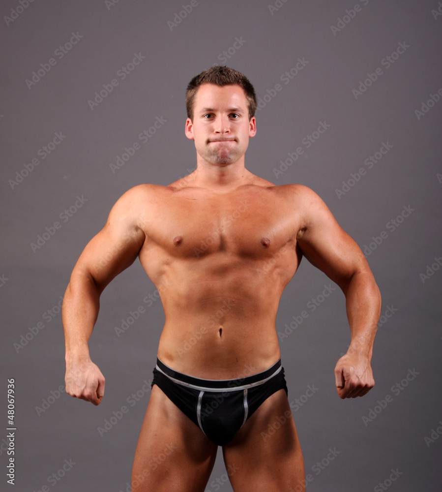 Fototapeta premium young bodybuilder