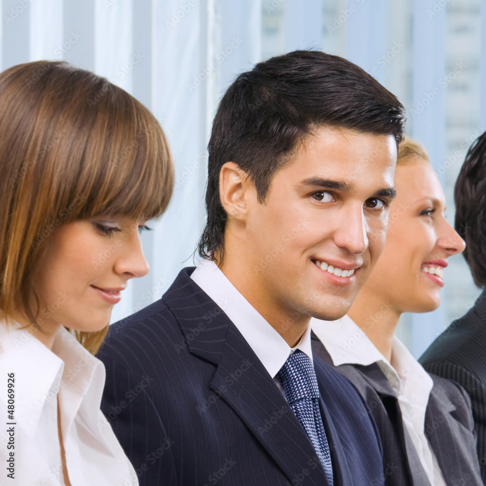 Businesspeople at meeting, seminar or training Businesspeople at meeting, seminar or training