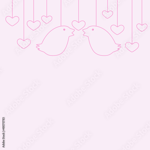 St Valentine's Day greeting card