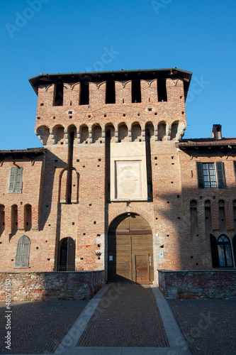 Quadro su tela Galliate NO - Castello Sforzesco Visconteo