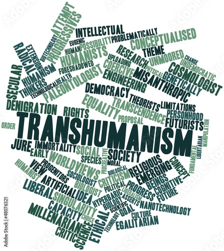 Word cloud for Transhumanism
