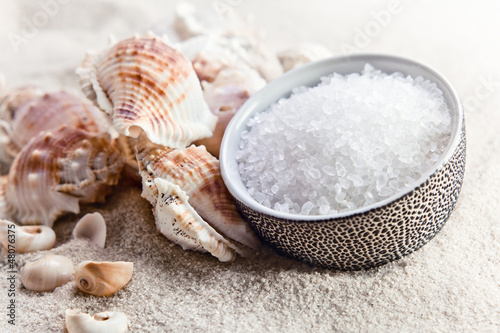 Sea salt and cockleshells