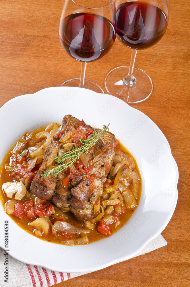 Braised Pork Should and Red Wine Braised Pork Should and Red Wine