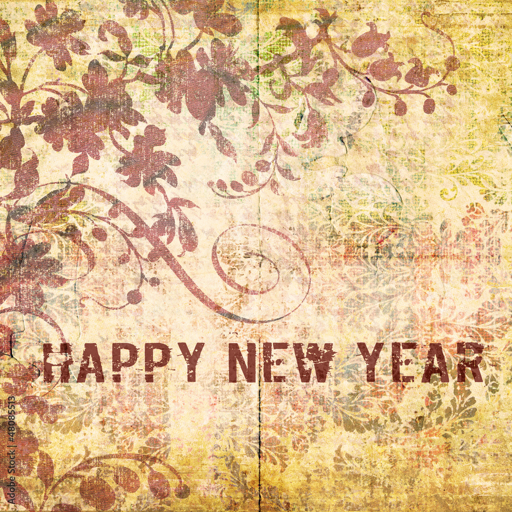 Happy New Year abstract background