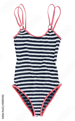 Obraz na płótnie striped swimsuit