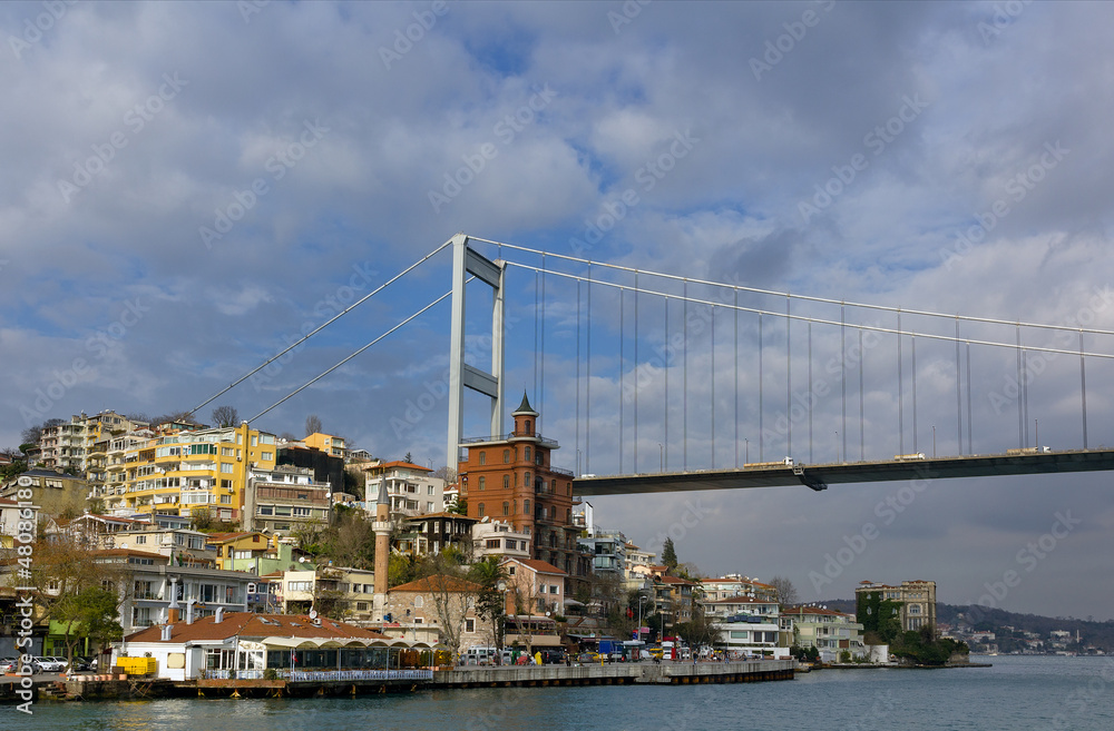 Fatih Sultan Mehmet Bridge, Istanbul, Turkey