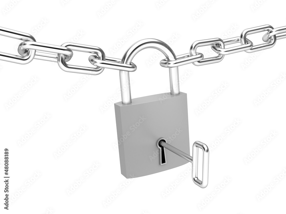 Lock on chain Lock on chain
