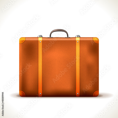 Vector suitcase