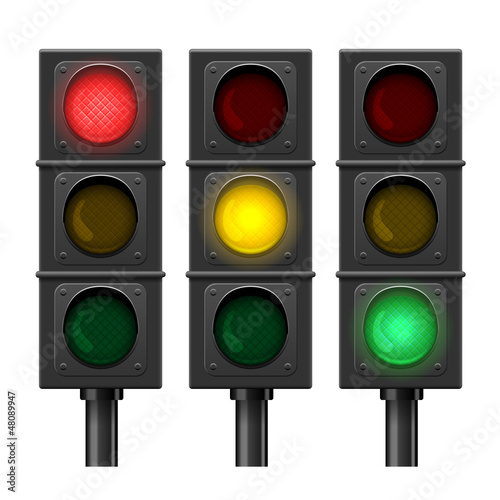 Vector Traffic Lights