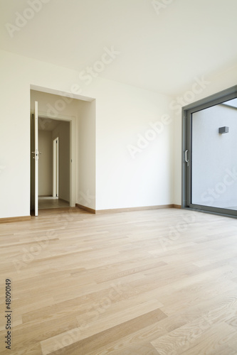 Wallpaper Mural modern architecture, new empty apartment Torontodigital.ca