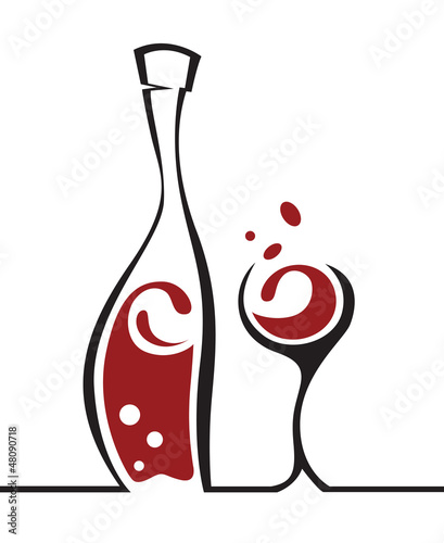 bottle and glass