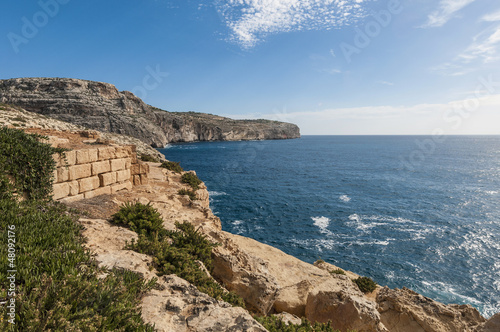 The Dingli Cliffs in Malta photo