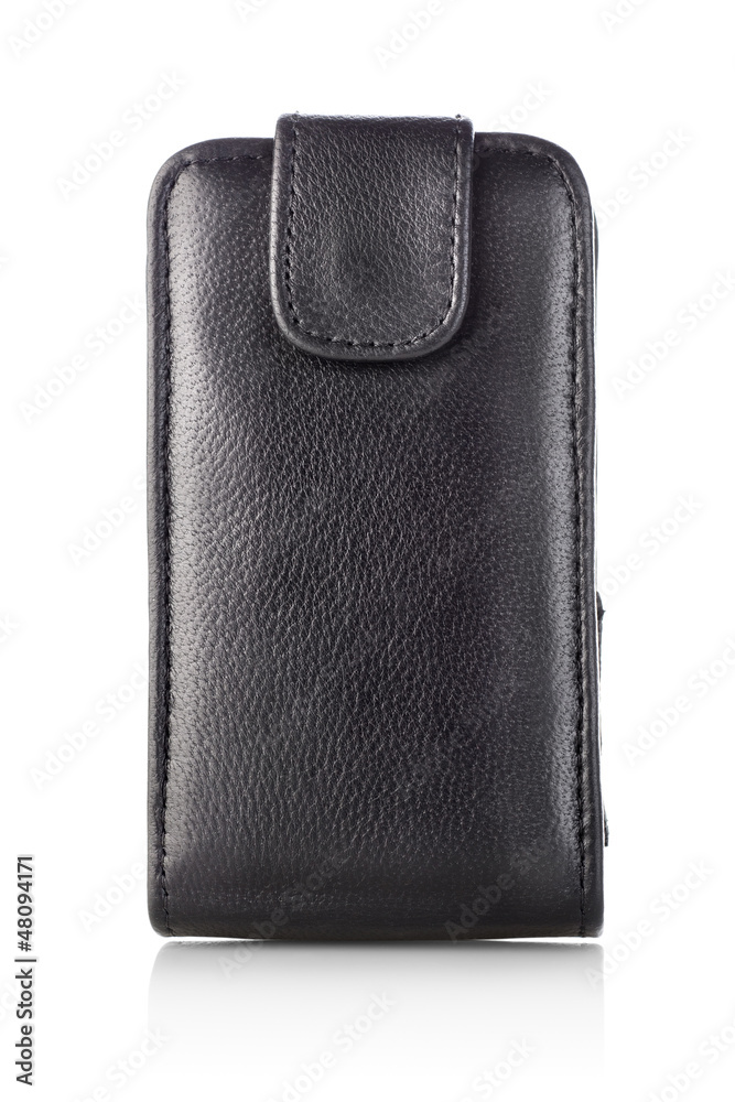Naklejka premium Black case for mobile