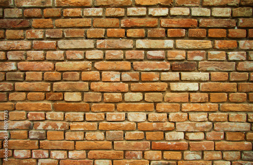 Brick wall background, texture