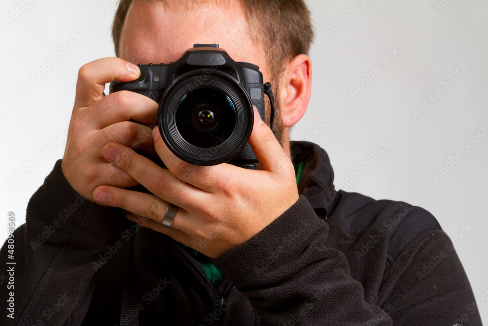 Photographer and Camera