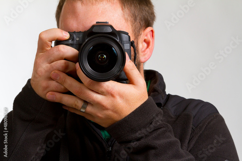Photographer and Camera