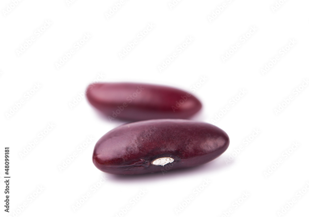 A small handful of red beans - Kidney. A small handful of red beans - Kidney.