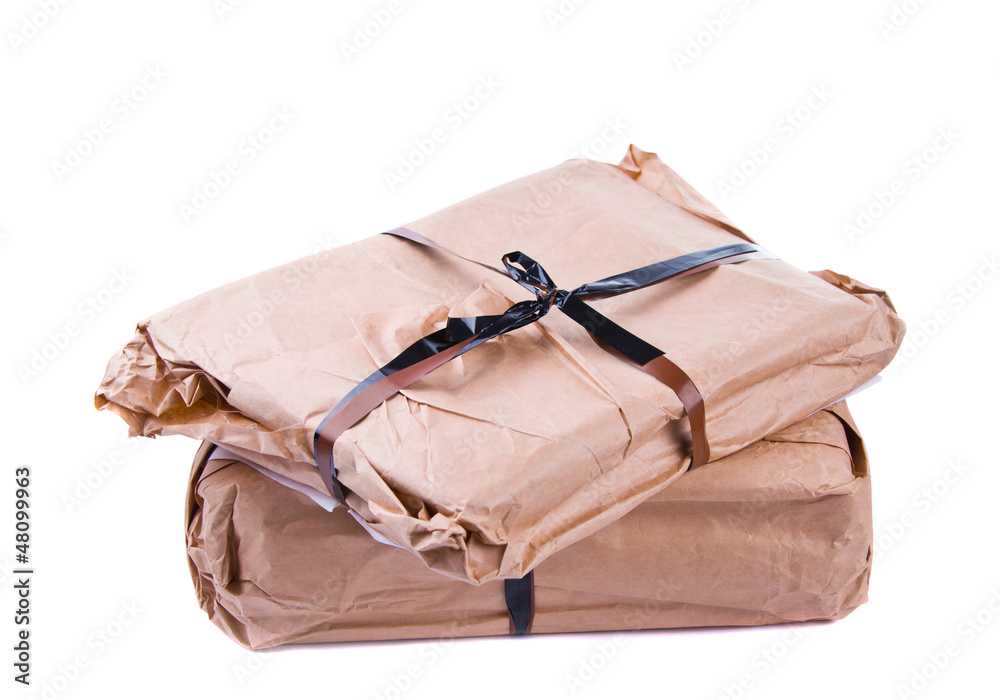 parcel isolated parcel isolated