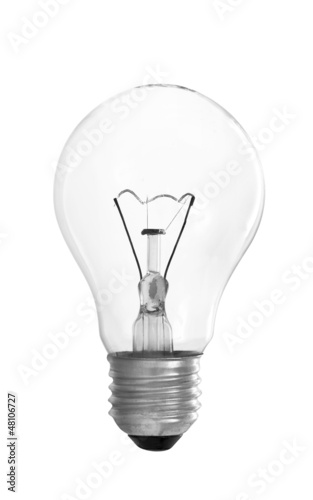 Clear Light Bulb With Filament