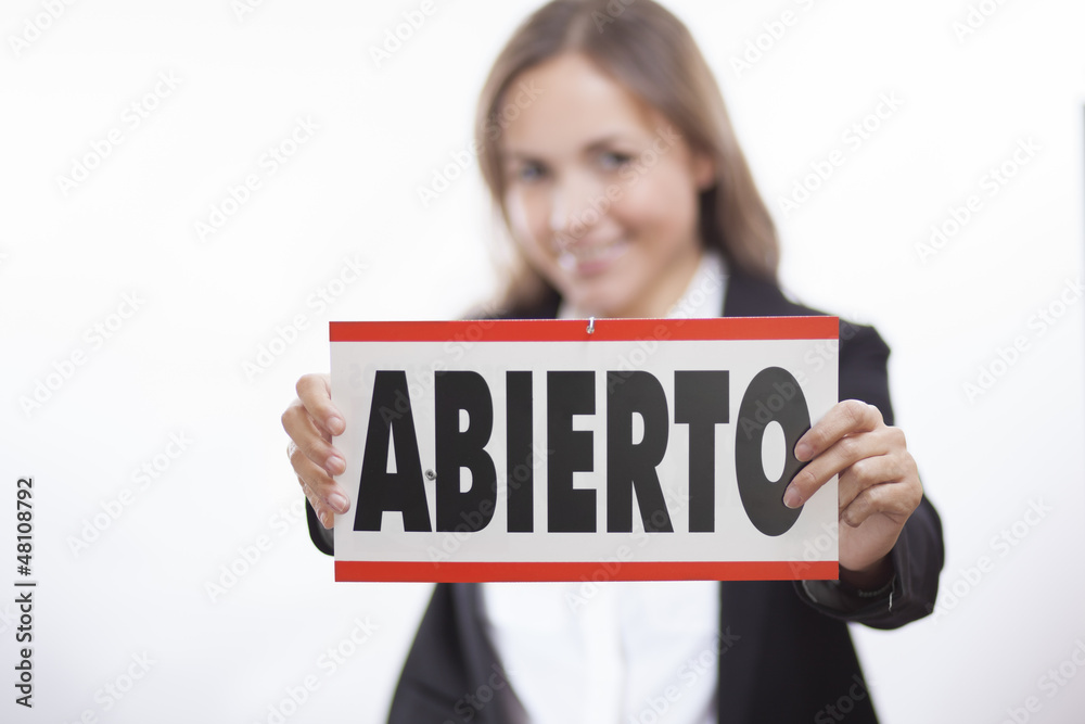 We're open for business and we speak Spanish We're open for business and we speak Spanish