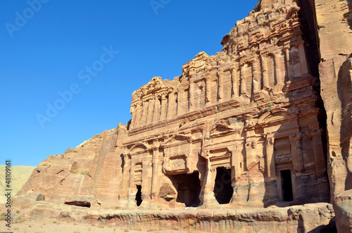 Palace Tomb at Petra in Jordan