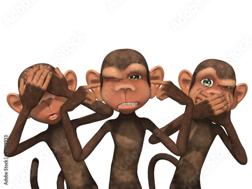 Three Wise Monkeys