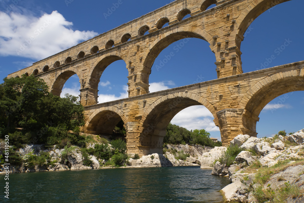 The Pont du Gard in France