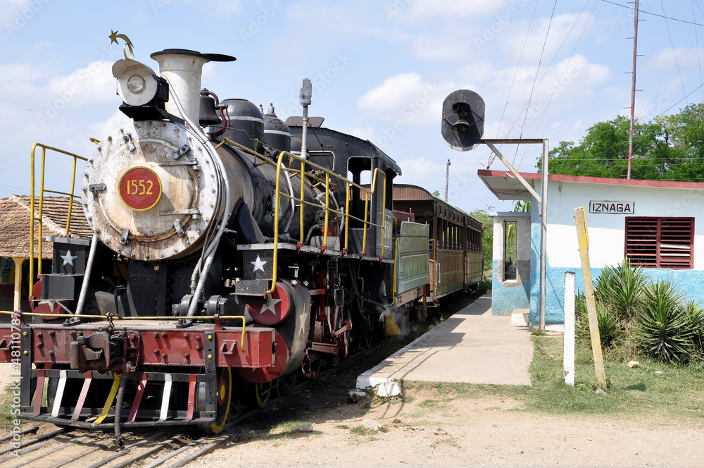 Obraz premium Bahnhof in Iznaga
