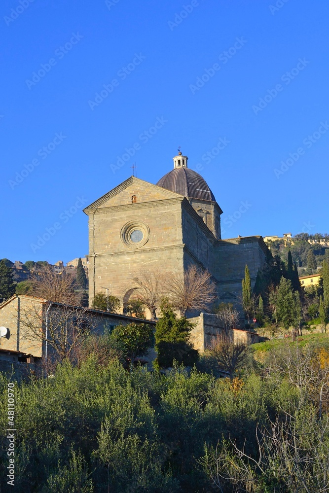 Cortona - Chiesa di Santa Maria delle Grazie o del Calcinaio