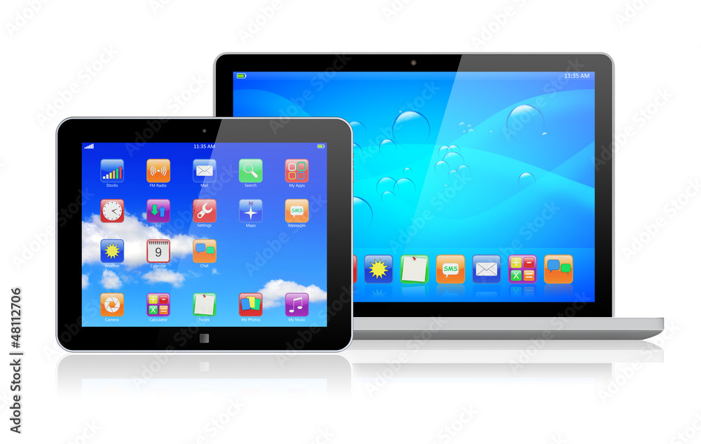 Laptop and tablet pc