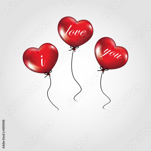 Liebe - Herz - Valentinstag - Luftballon