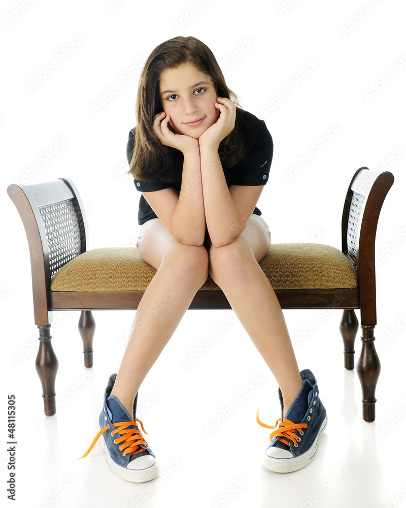 Pretty Tween, Awkward Pose Pretty Tween, Awkward Pose
